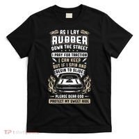 Drag Car Racing Prayer T-Shirt thumb 0