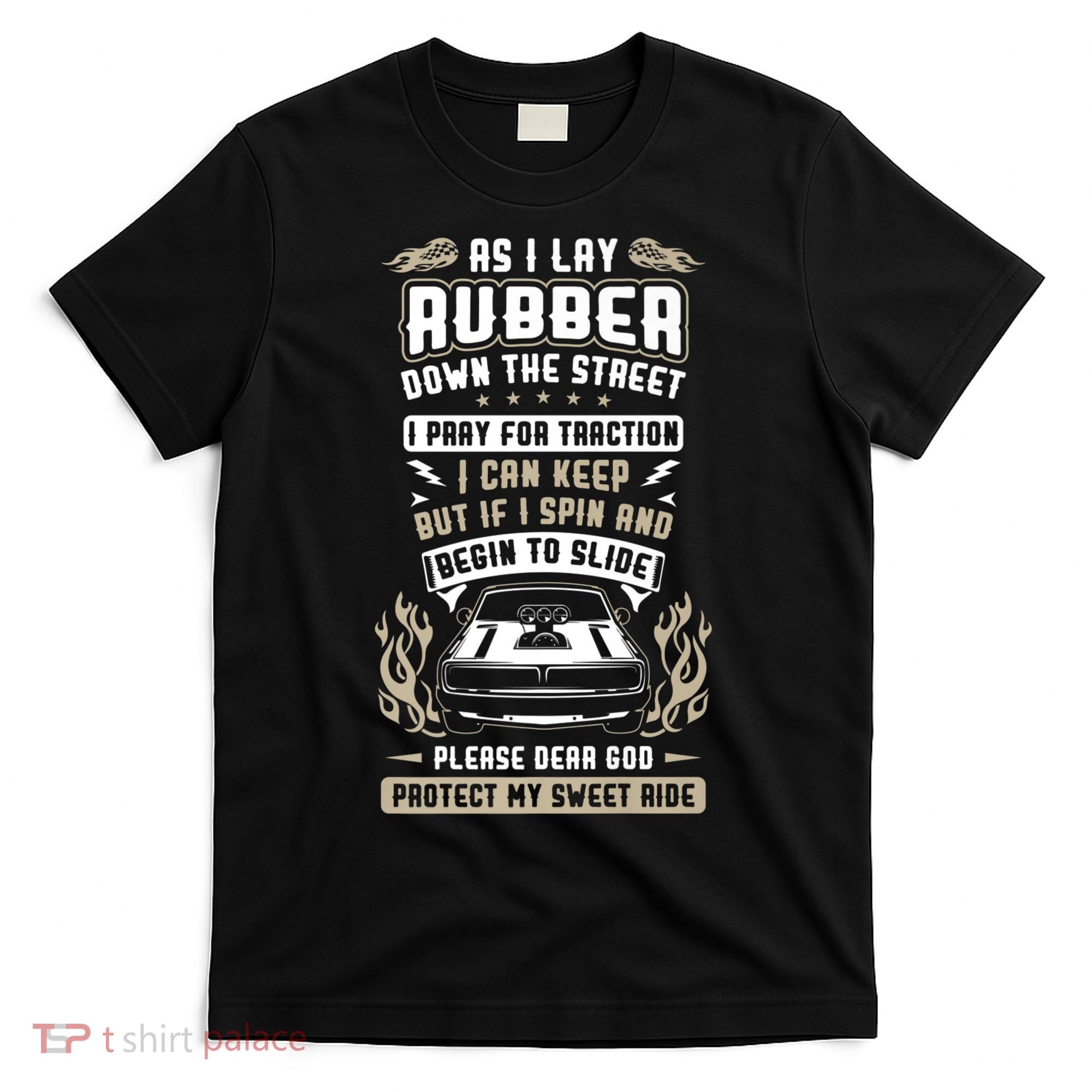 Drag Car Racing Prayer T-Shirt