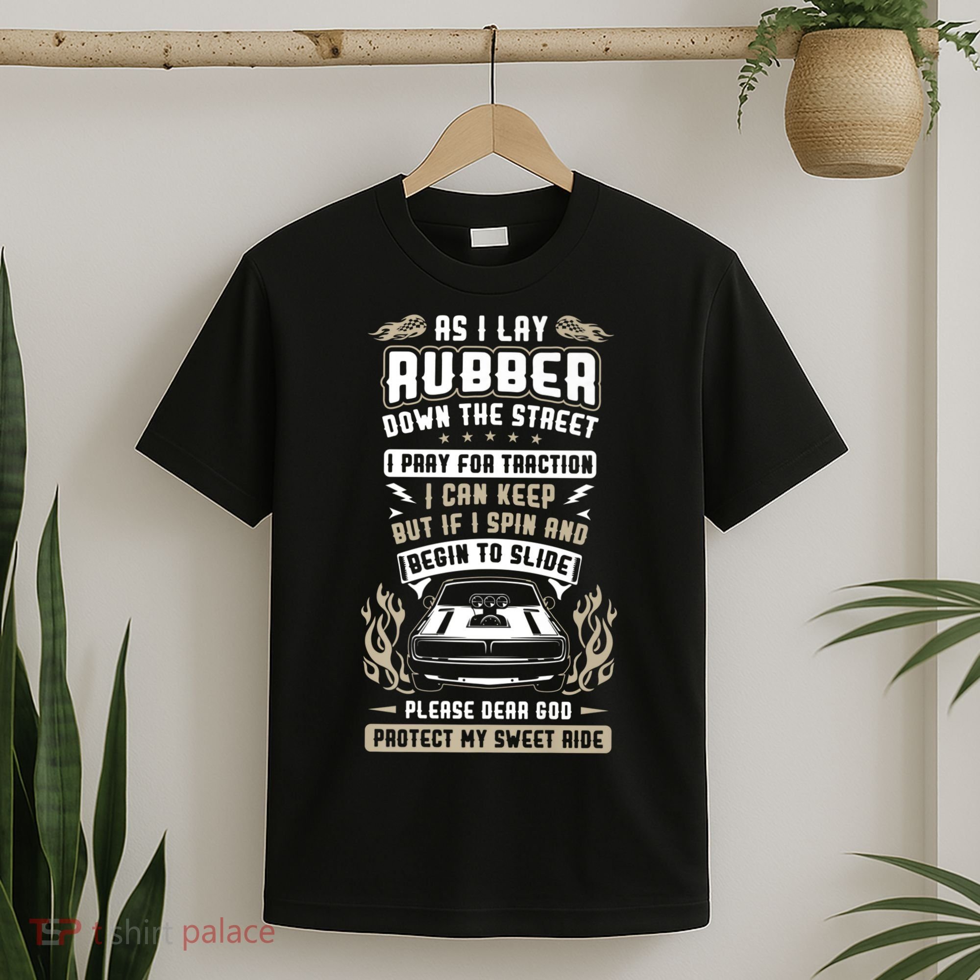Drag Car Racing Prayer T-Shirt