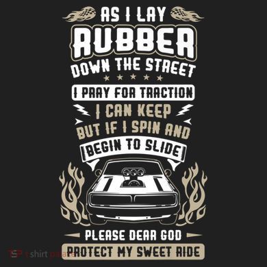Drag Car Racing Prayer 11oz C Handle Ceramic Mug