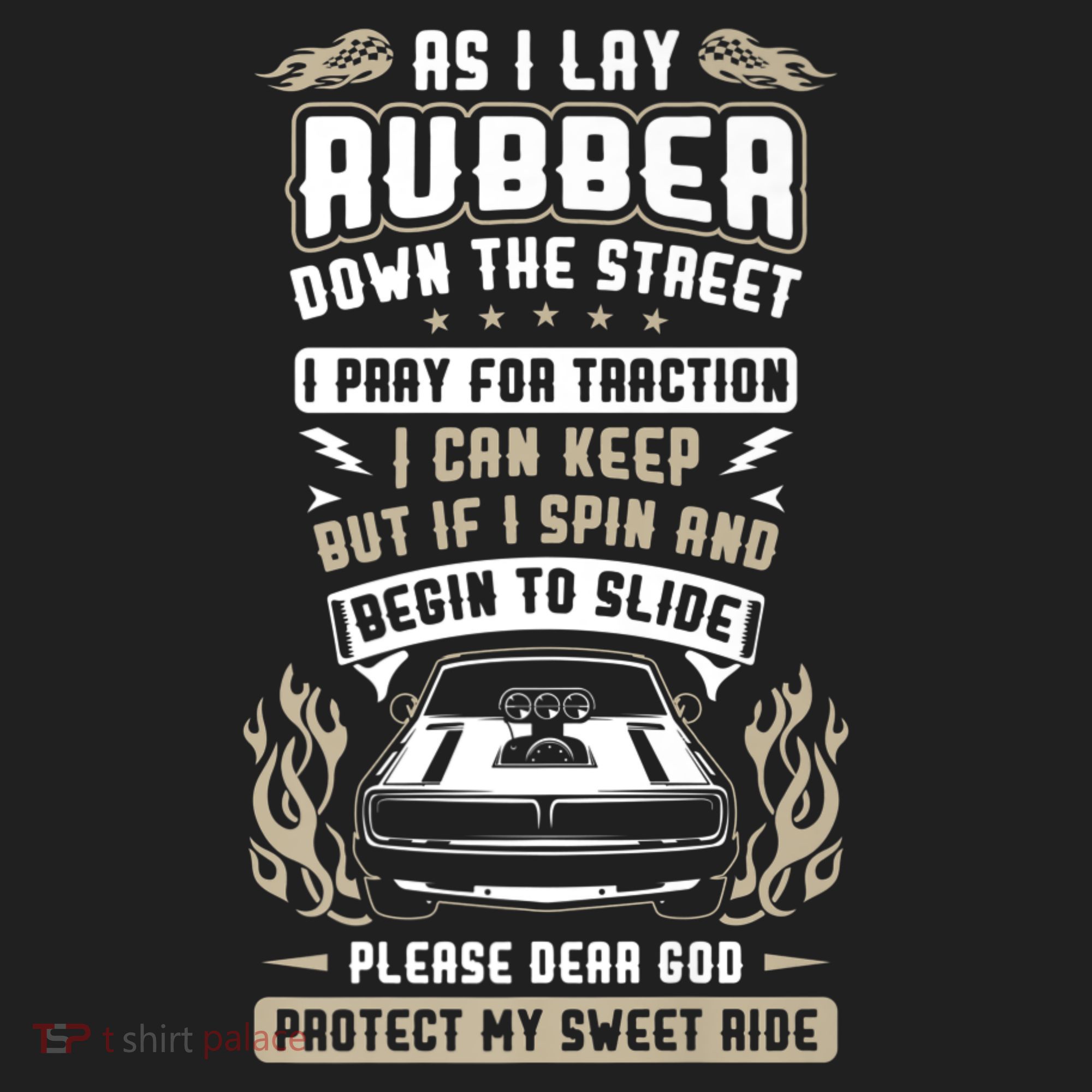Drag Car Racing Prayer Tumbler