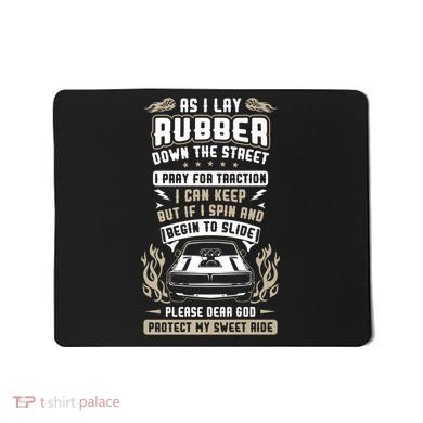 Drag Car Racing Prayer Mousepad