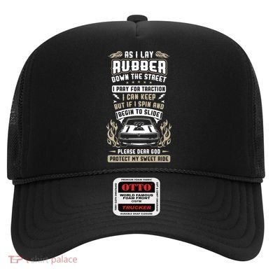 Drag Car Racing Prayer Hat
