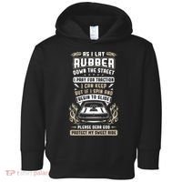 Drag Car Racing Prayer Toddler Hoodie thumb 0