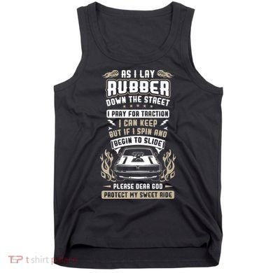 Drag Car Racing Prayer Tank Top