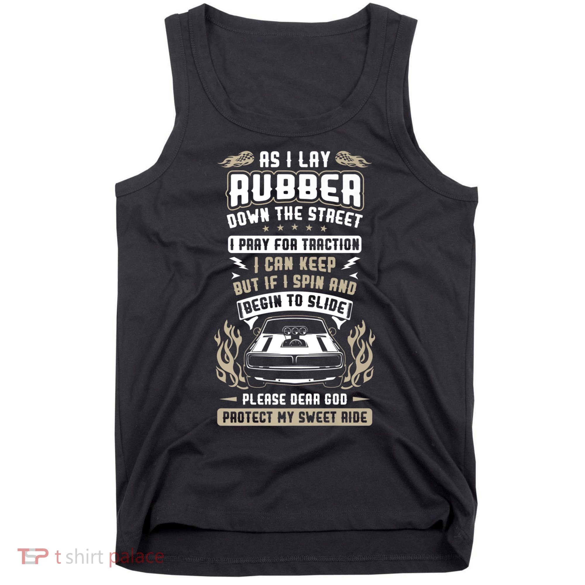 Drag Car Racing Prayer Tank Top