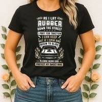 Drag Car Racing Prayer Women's T-Shirt thumb 2