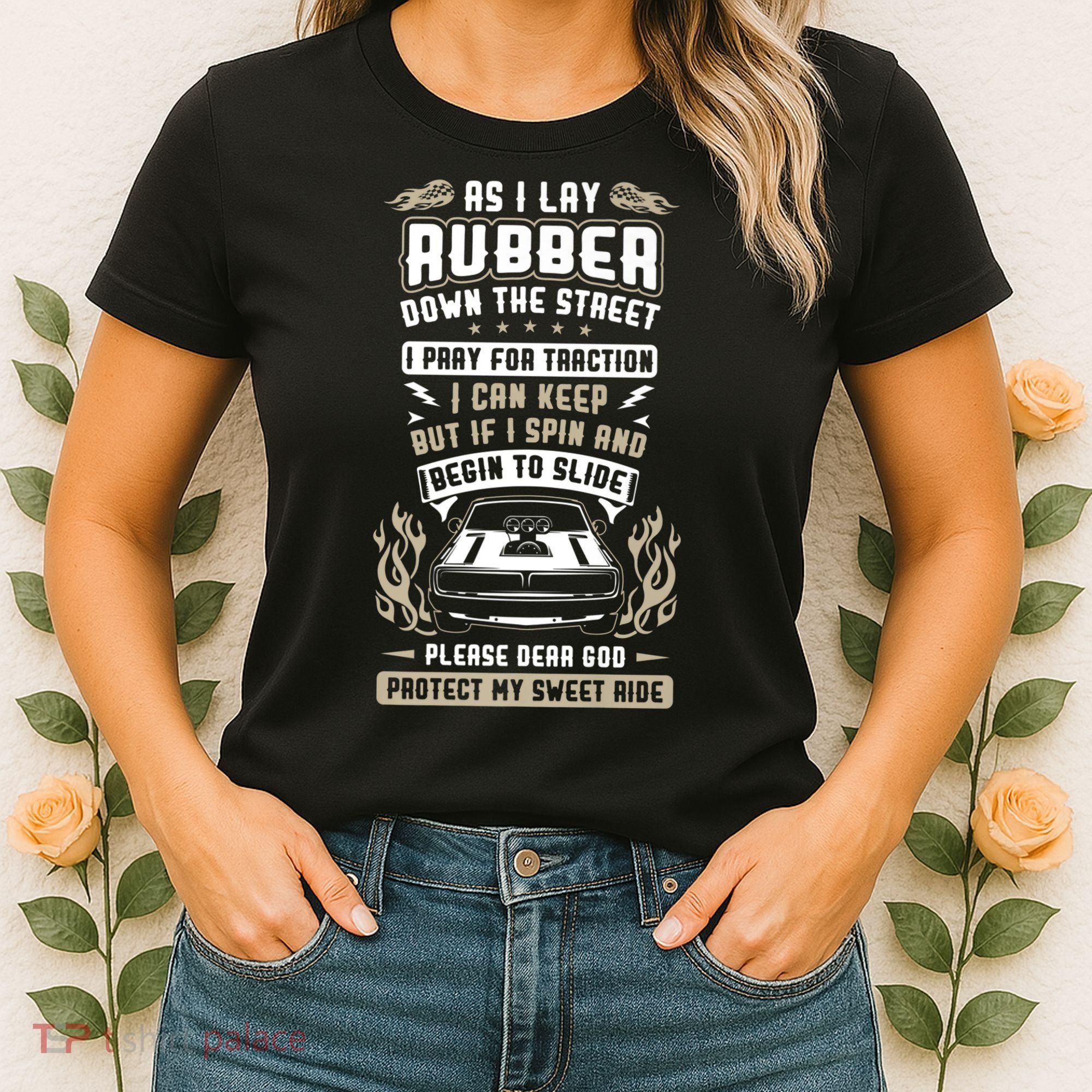 Drag Car Racing Prayer Women's T-Shirt