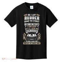 Drag Car Racing Prayer Kids T-Shirt thumb 0