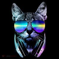 DJ Cat Retro Tank Top thumb 6