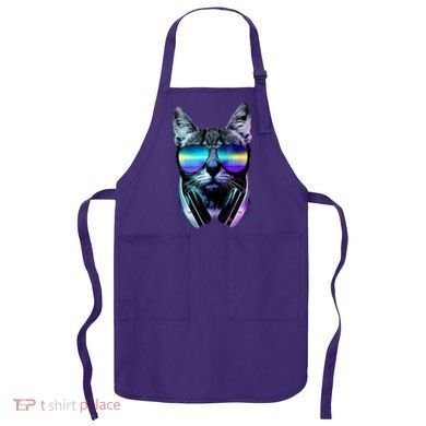 DJ Cat Retro Apron