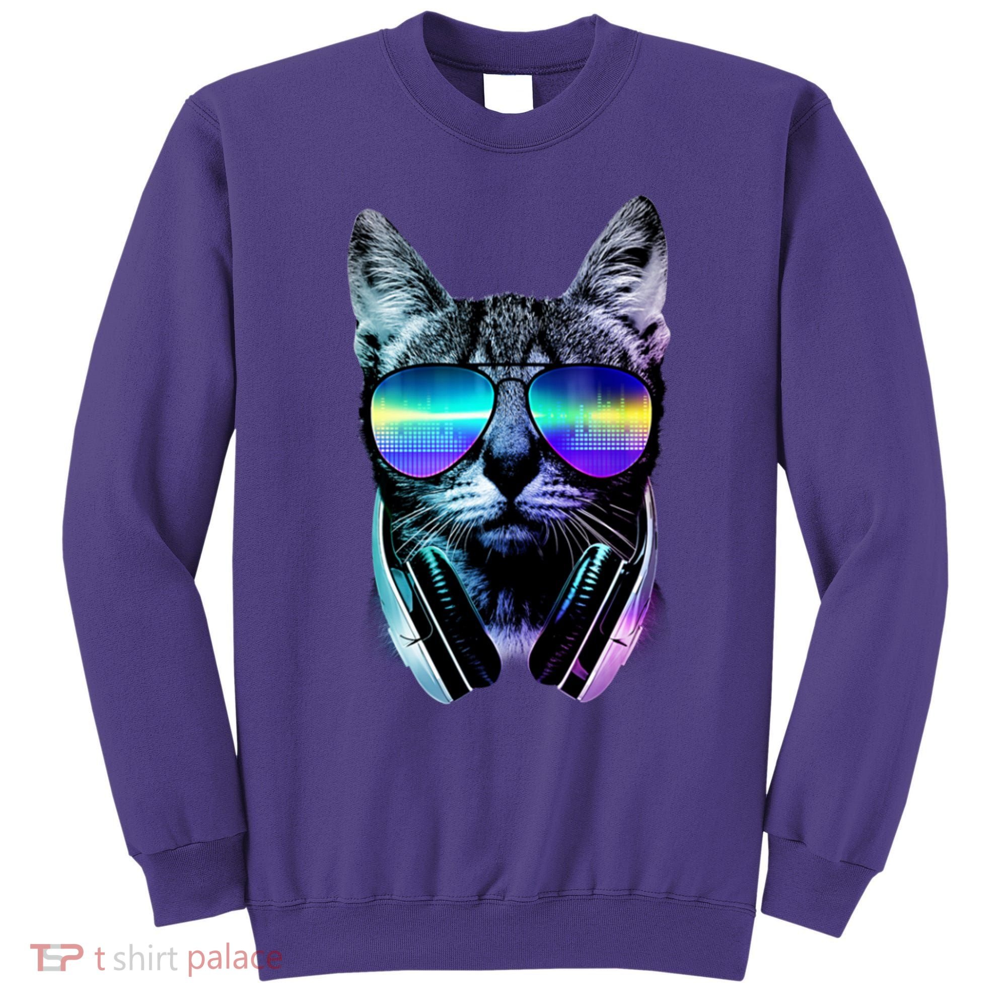DJ Cat Retro Sweatshirt