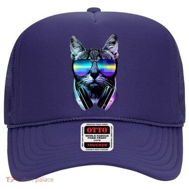 DJ Cat Retro Hat