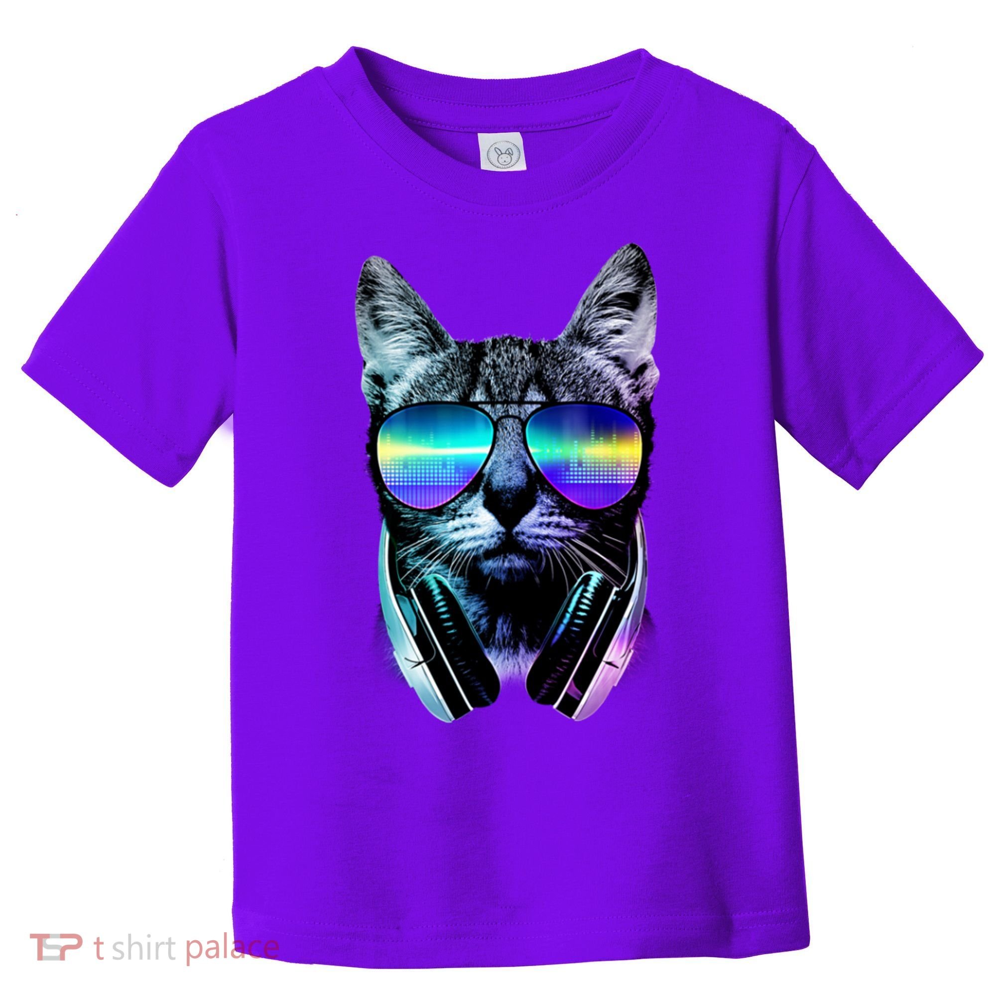 DJ Cat Retro Toddler T-Shirt