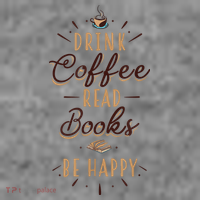 Drink Coffee Read Books Be Happy Shirt Coffee Lover Toddler Hoodie thumb 2