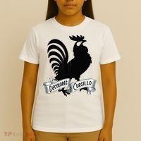 DeColores Cursillo Rooster With Banner Faith Religion T-Shirt thumb 4