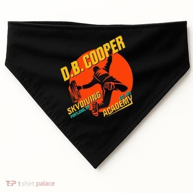 Db Cooper Skydiving Academy USA-Made Doggie Bandana