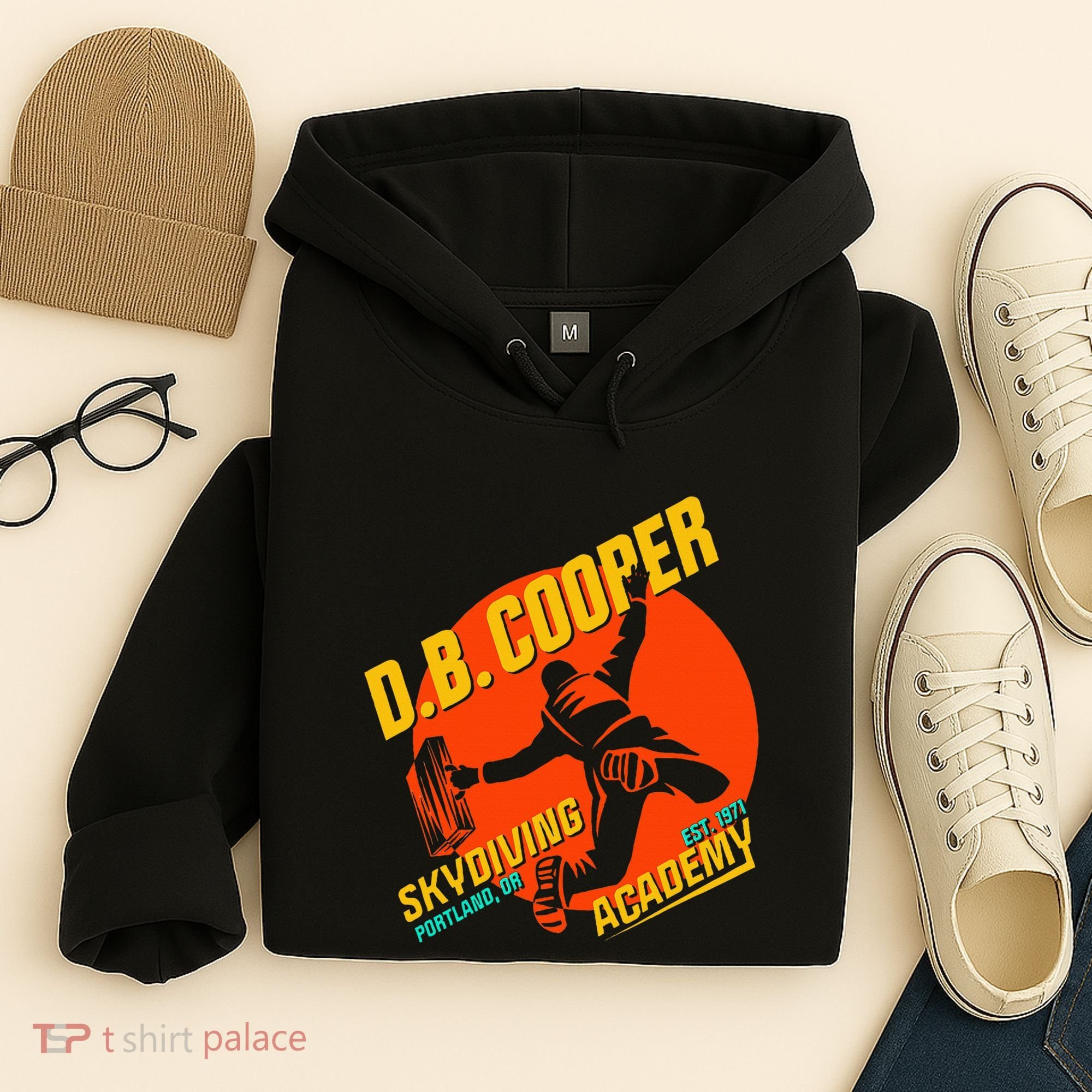 Db Cooper Skydiving Academy Hoodie