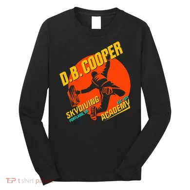 Db Cooper Skydiving Academy Long Sleeve Shirt