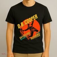 Db Cooper Skydiving Academy T-Shirt thumb 3