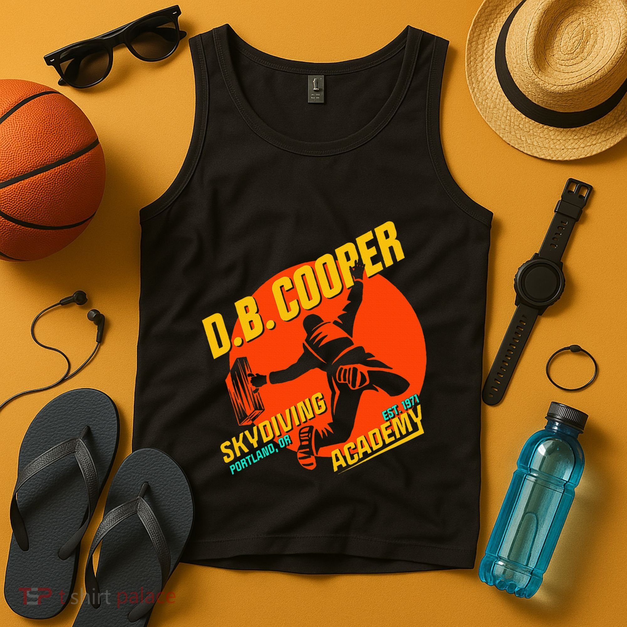 Db Cooper Skydiving Academy Tank Top