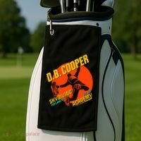 Db Cooper Skydiving Academy Golf Towel thumb 2