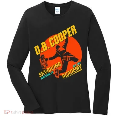 Db Cooper Skydiving Academy Women's Long Sleeve Shirt