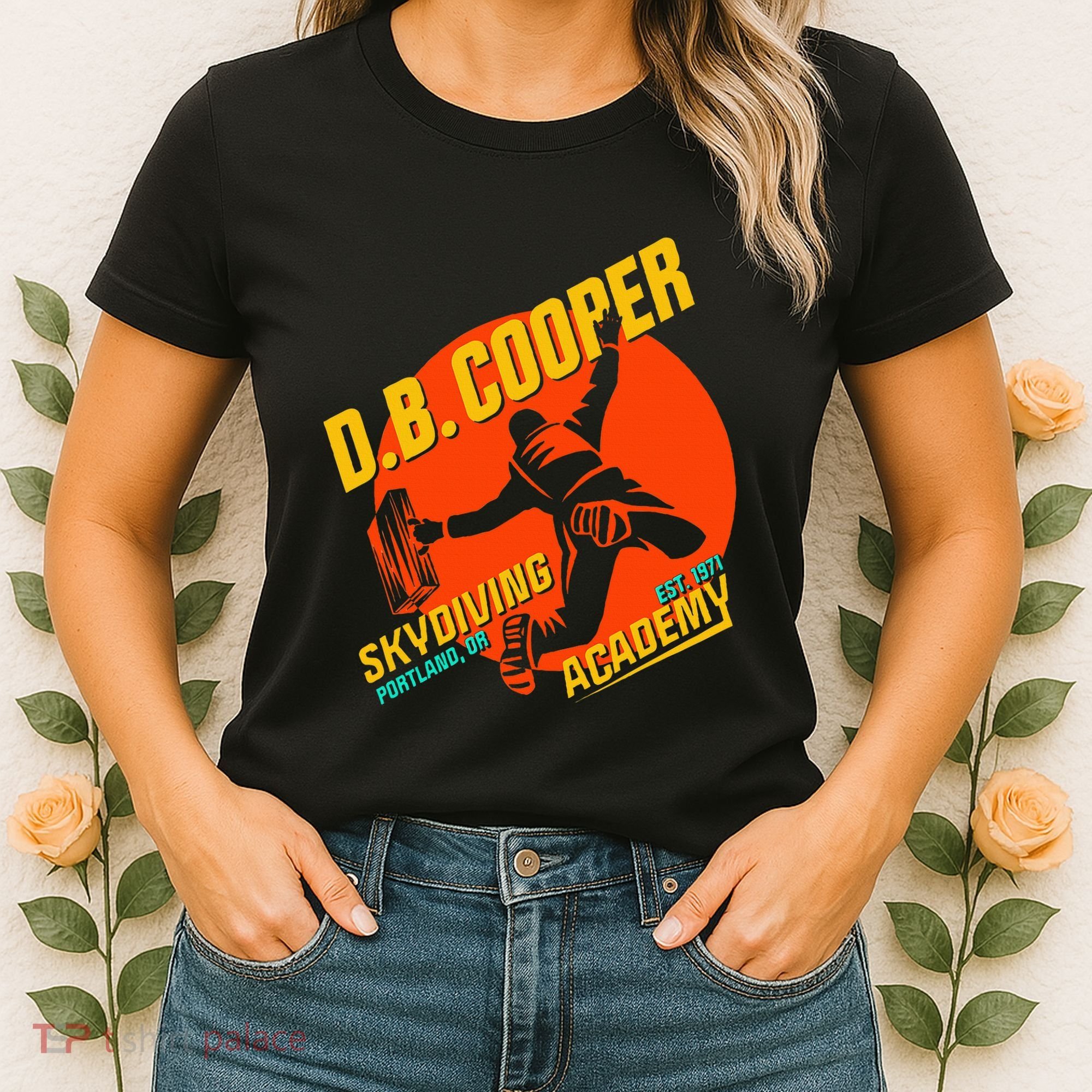 Db Cooper Skydiving Academy Women's T-Shirt