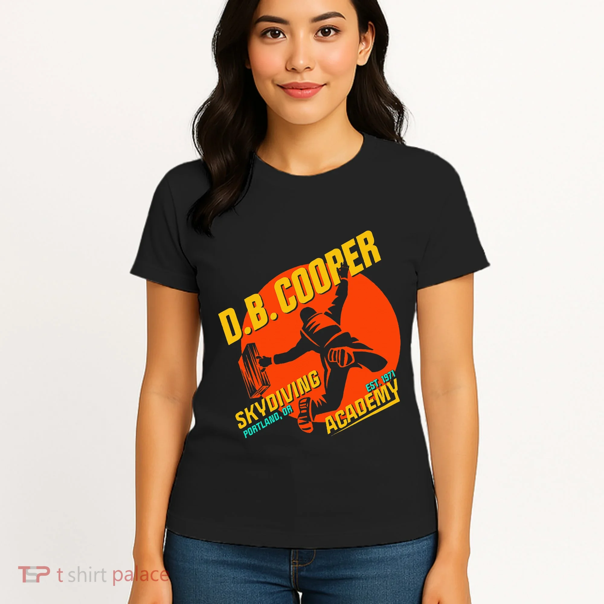 Db Cooper Skydiving Academy Women's T-Shirt