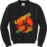 Db Cooper Skydiving Academy Kids Sweatshirt thumb 0