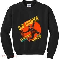Db Cooper Skydiving Academy Kids Sweatshirt thumb 0