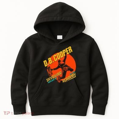 Db Cooper Skydiving Academy Kids Hoodie