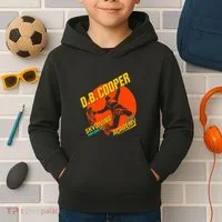 Db Cooper Skydiving Academy Kids Hoodie thumb 2