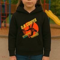 Db Cooper Skydiving Academy Kids Hoodie thumb 3