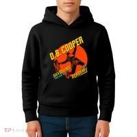 Db Cooper Skydiving Academy Kids Hoodie thumb 4