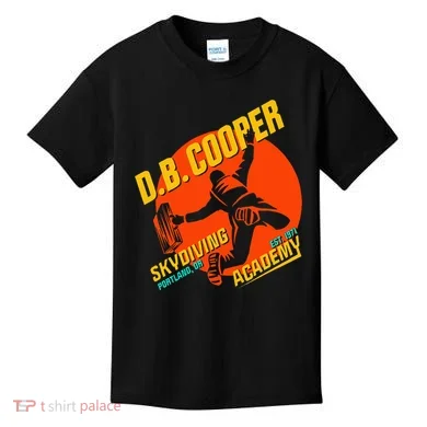 Db Cooper Skydiving Academy Kids T-Shirt