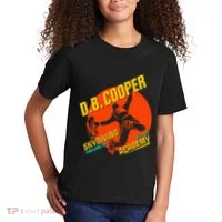 Db Cooper Skydiving Academy Kids T-Shirt thumb 2