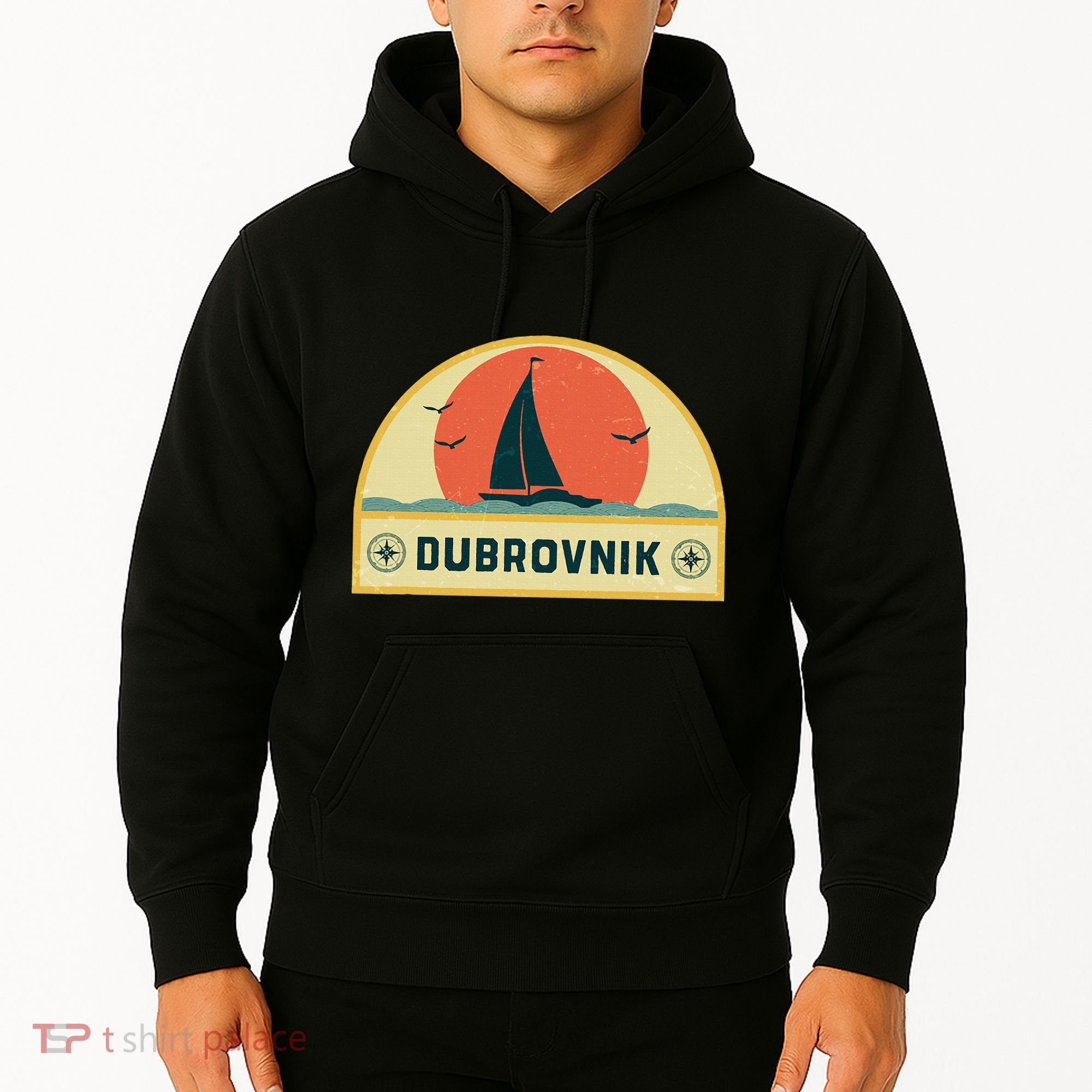 Dubrovnik Croatia Sailing Vacation Hoodie