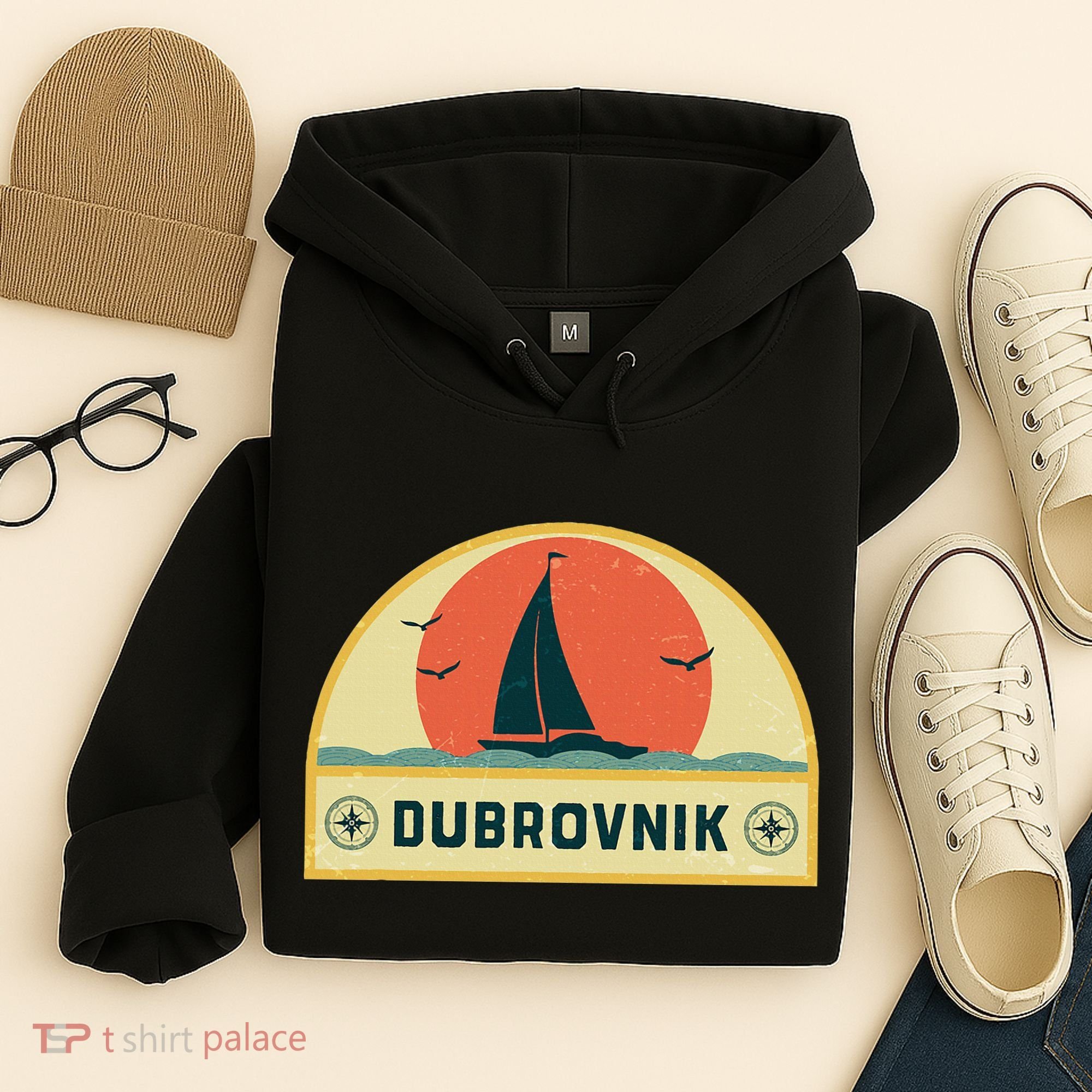Dubrovnik Croatia Sailing Vacation Hoodie