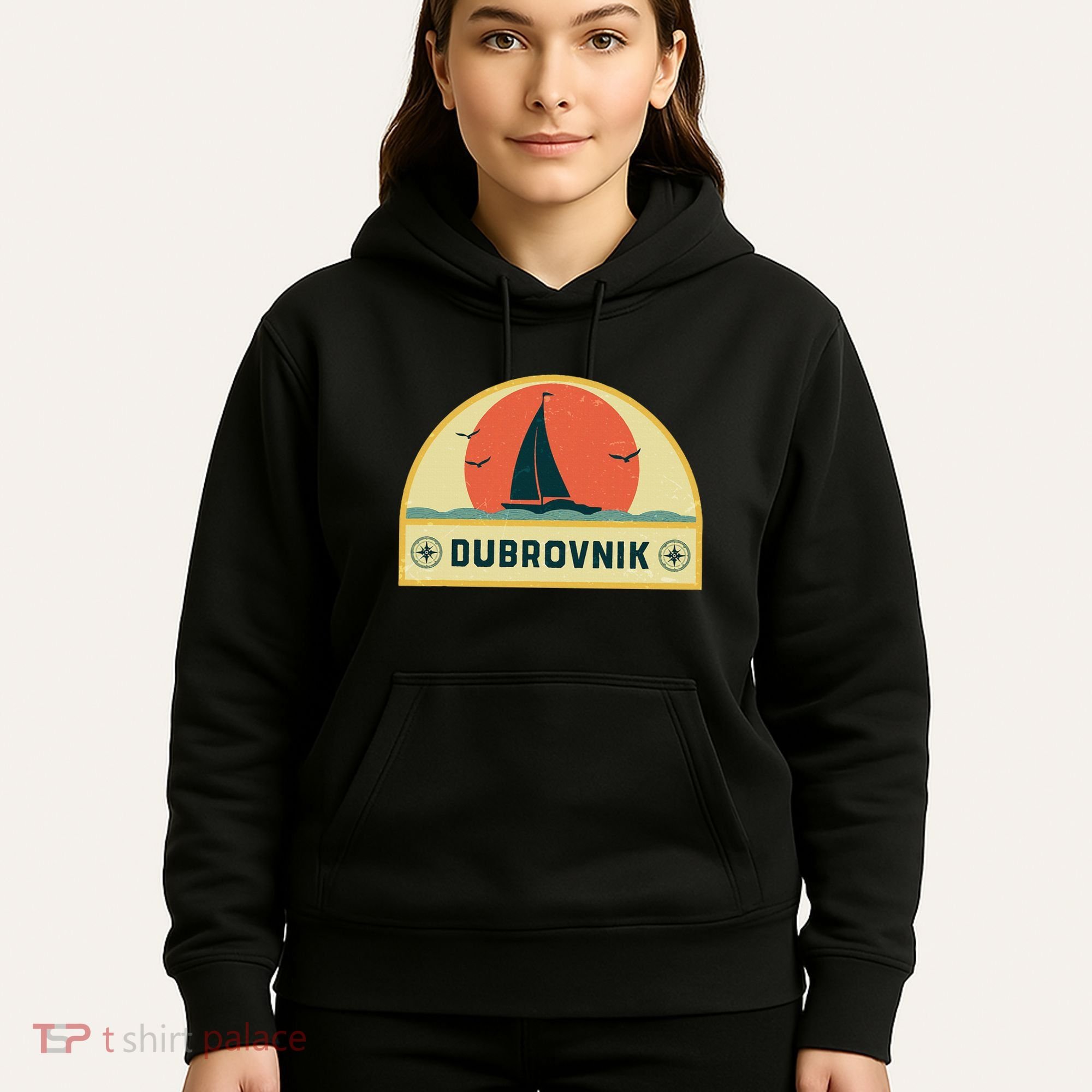 Dubrovnik Croatia Sailing Vacation Hoodie