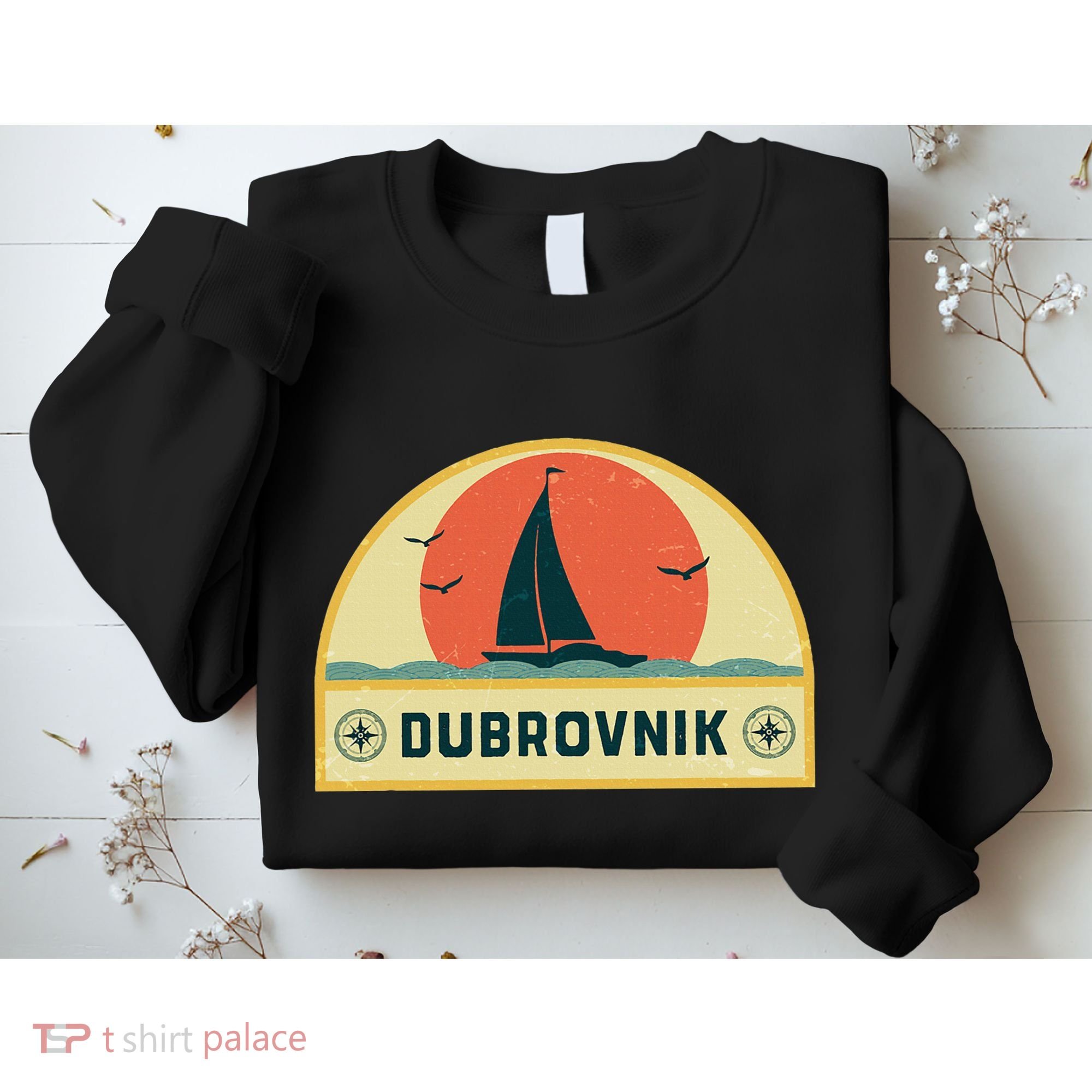 Dubrovnik Croatia Sailing Vacation Sweatshirt