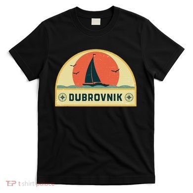Dubrovnik Croatia Sailing Vacation T-Shirt