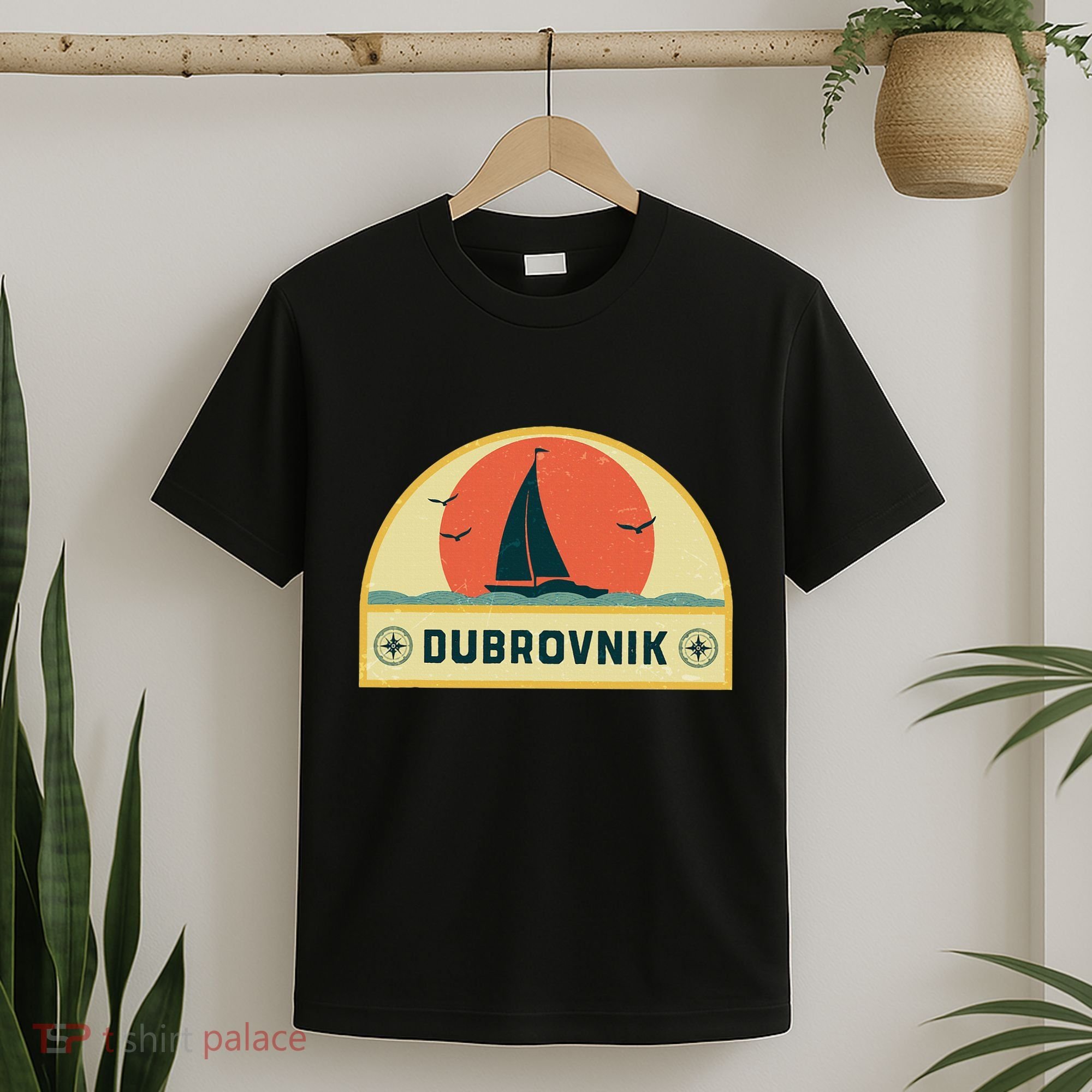 Dubrovnik Croatia Sailing Vacation T-Shirt