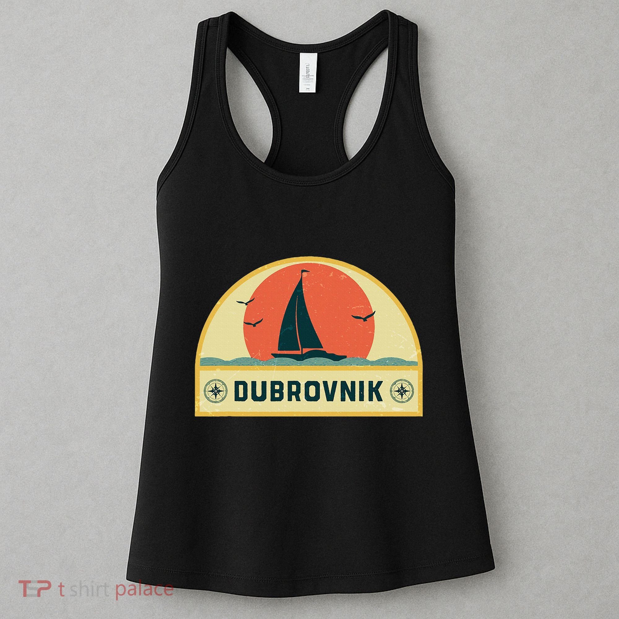 Dubrovnik Croatia Sailing Vacation Women's Tank Top