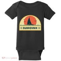 Dubrovnik Croatia Sailing Vacation Baby Bodysuit thumb 0