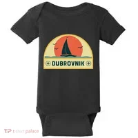 Dubrovnik Croatia Sailing Vacation Baby Bodysuit thumb 0