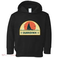 Dubrovnik Croatia Sailing Vacation Toddler Hoodie thumb 0