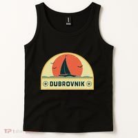 Dubrovnik Croatia Sailing Vacation Tank Top thumb 2