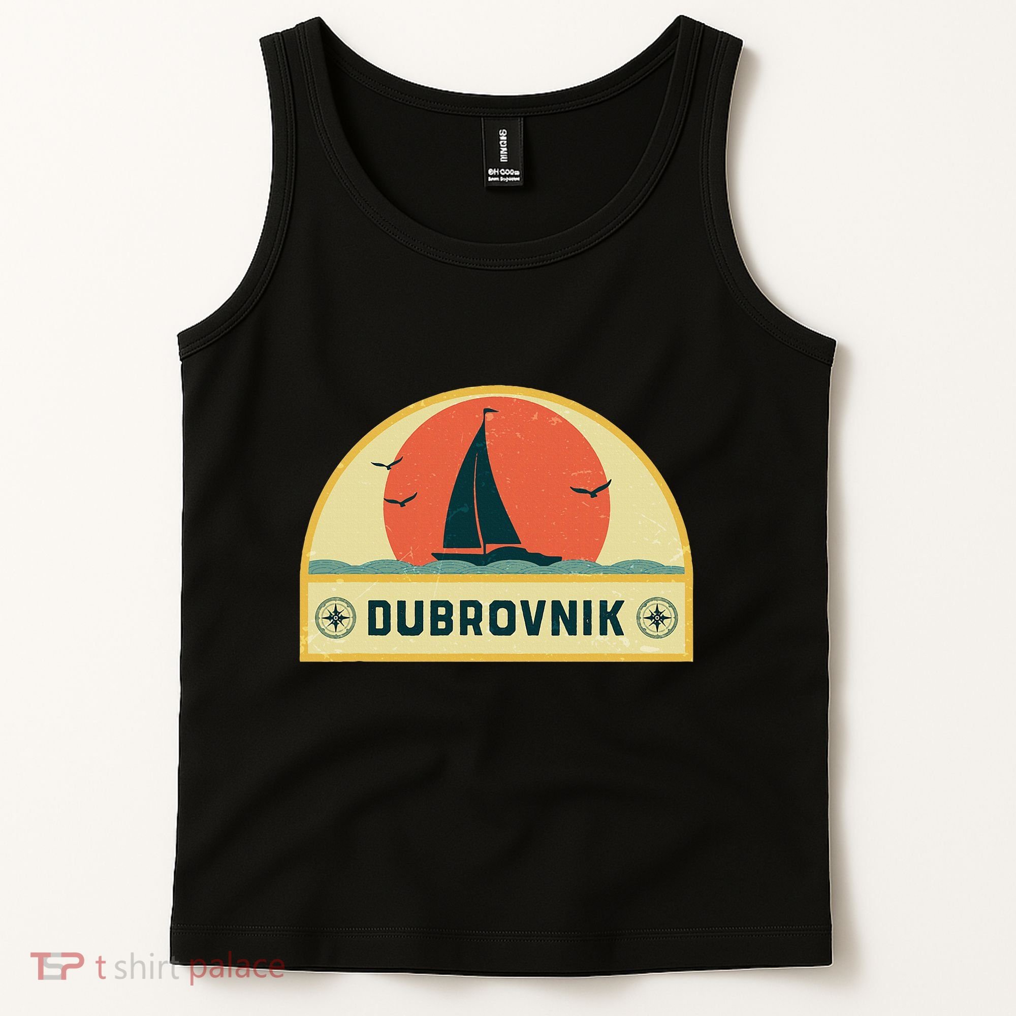 Dubrovnik Croatia Sailing Vacation Tank Top