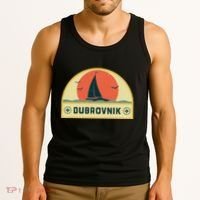 Dubrovnik Croatia Sailing Vacation Tank Top thumb 3